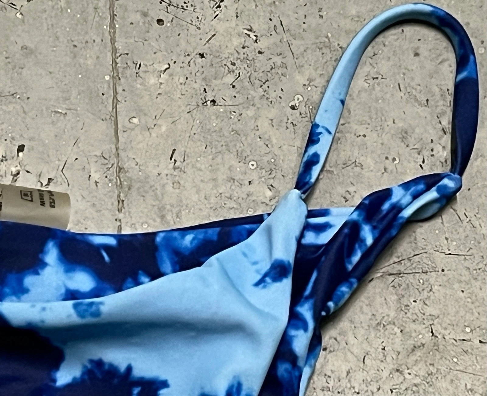 Two-tone blue bikini – photo 7